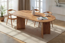 Hanah Home Mesa de Comedor Sabella - Atlantic Pine